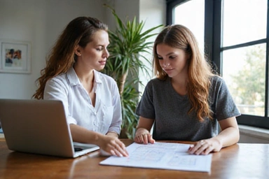 Nutriolog s klientem při kontrolním setkání